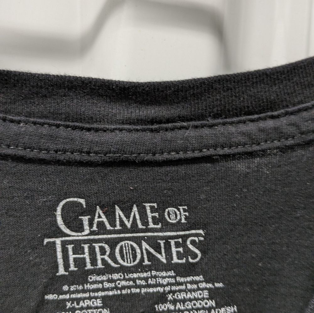 Game Of Thrones Black Graphic Tee - Picture 4 of 5